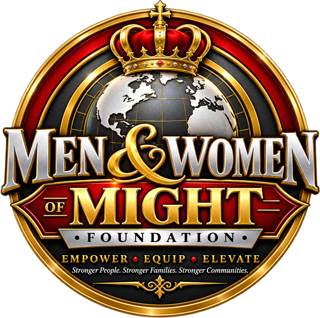 Men & Women of Might Foundation emblem