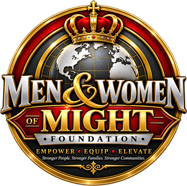 Men & Women of Might Foundation emblem